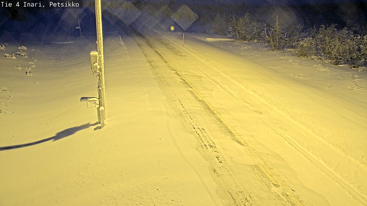Kelikamerat Kuva Tie 4 Inari, Petsikko, Inari, Lappi