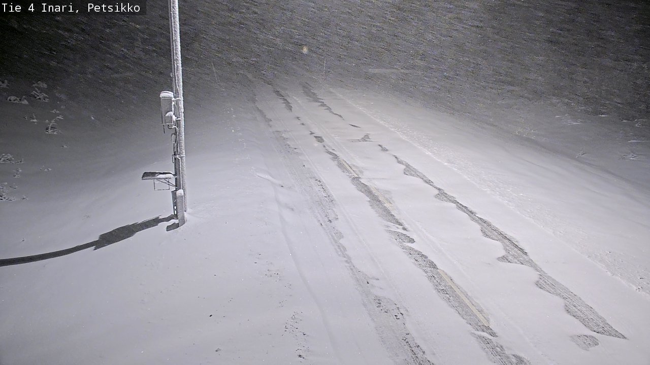 Weather Camera Image Väg 4 Enare, Petsikko, Inari, Lappi