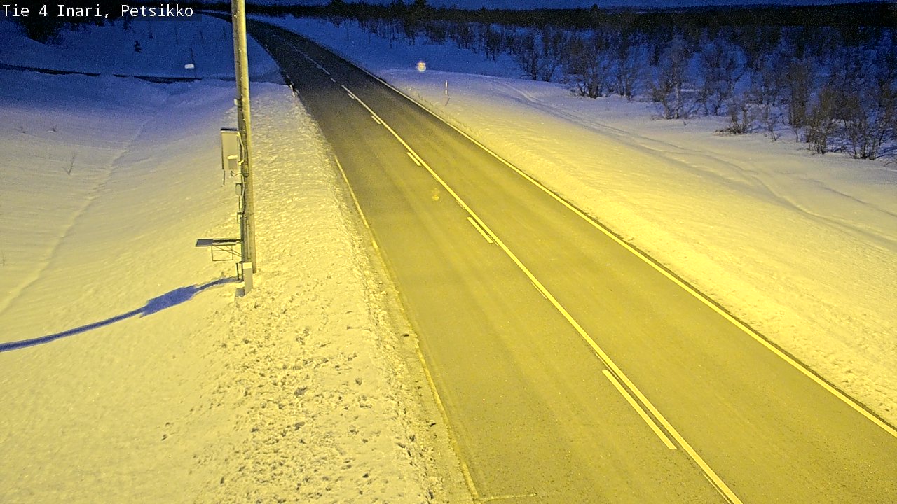 Kelikamerat Kuva Tie 4 Inari, Petsikko, Inari, Lappi
