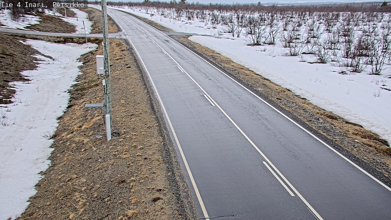 Weather Camera Image Road 4 Inari, Petsikko, Inari, Lappi