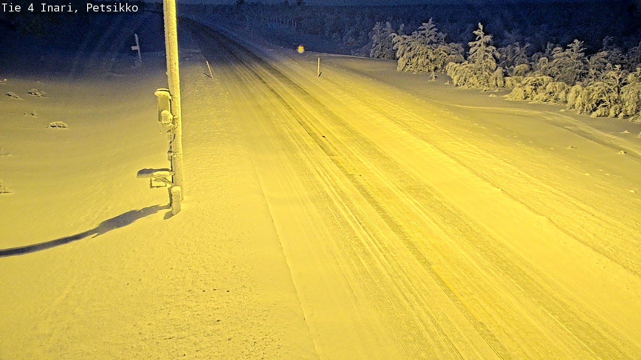 Kelikamerat Kuva Tie 4 Inari, Petsikko, Inari, Lappi