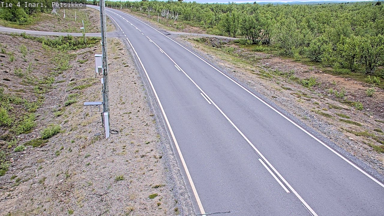 Kelikamerat Kuva Tie 4 Inari, Petsikko, Inari, Lappi
