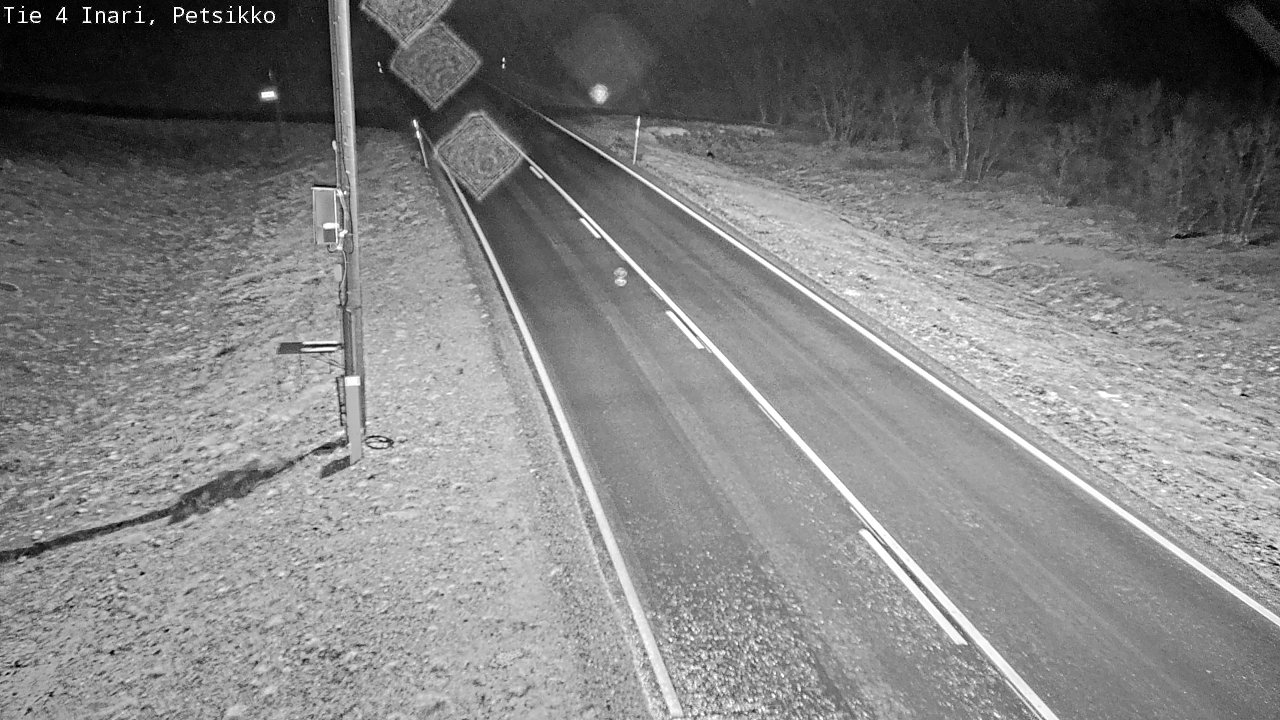 Kelikamerat Kuva Tie 4 Inari, Petsikko, Inari, Lappi