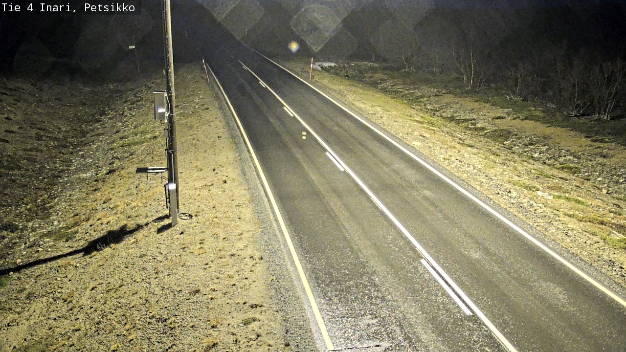 Kelikamerat Kuva Tie 4 Inari, Petsikko, Inari, Lappi