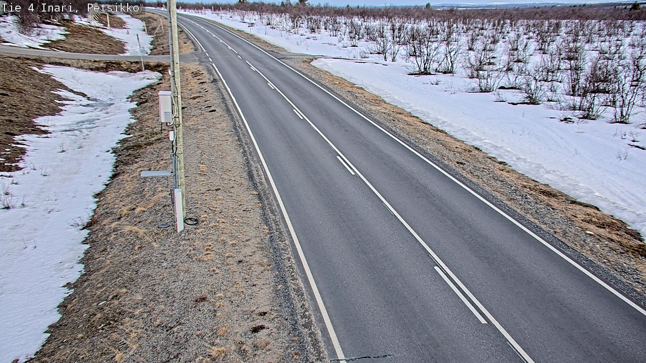 Kelikamerat Kuva Tie 4 Inari, Petsikko, Inari, Lappi