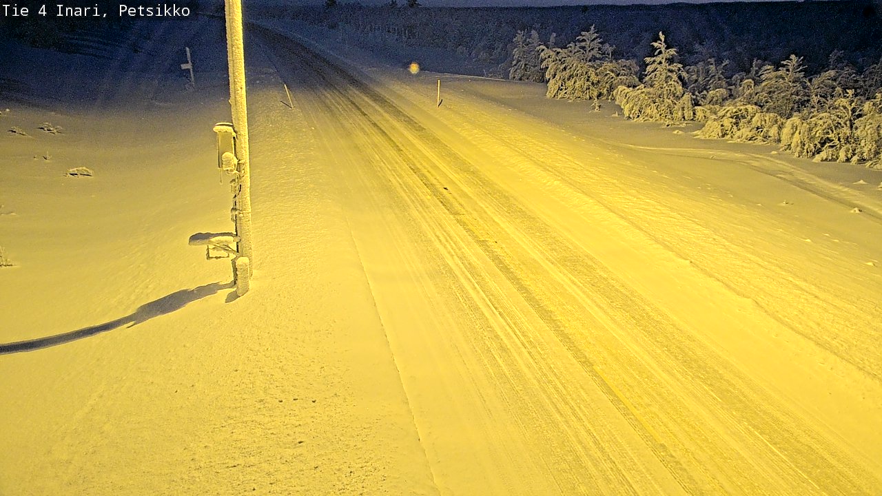Kelikamerat Kuva Tie 4 Inari, Petsikko, Inari, Lappi