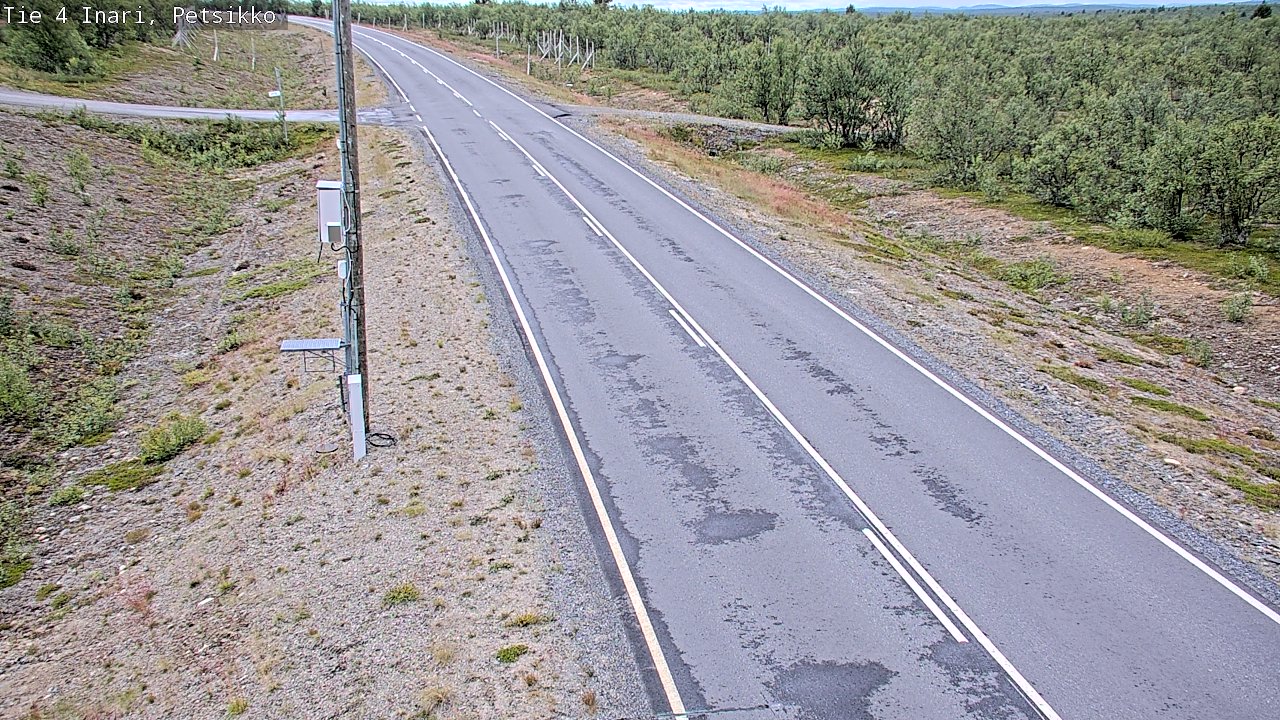 Weather Camera Image Väg 4 Enare, Petsikko, Inari, Lappi