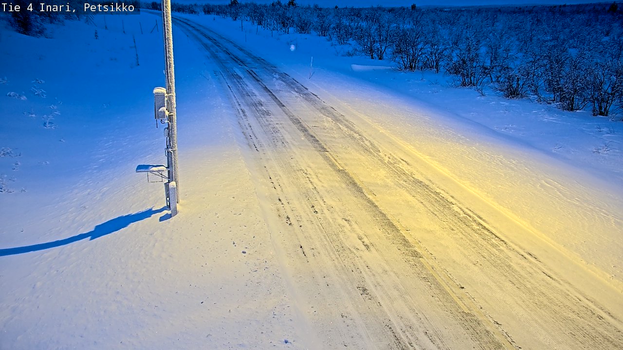 Kelikamerat Kuva Tie 4 Inari, Petsikko, Inari, Lappi