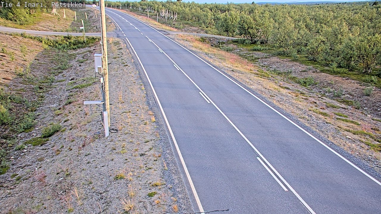 Kelikamerat Kuva Tie 4 Inari, Petsikko, Inari, Lappi