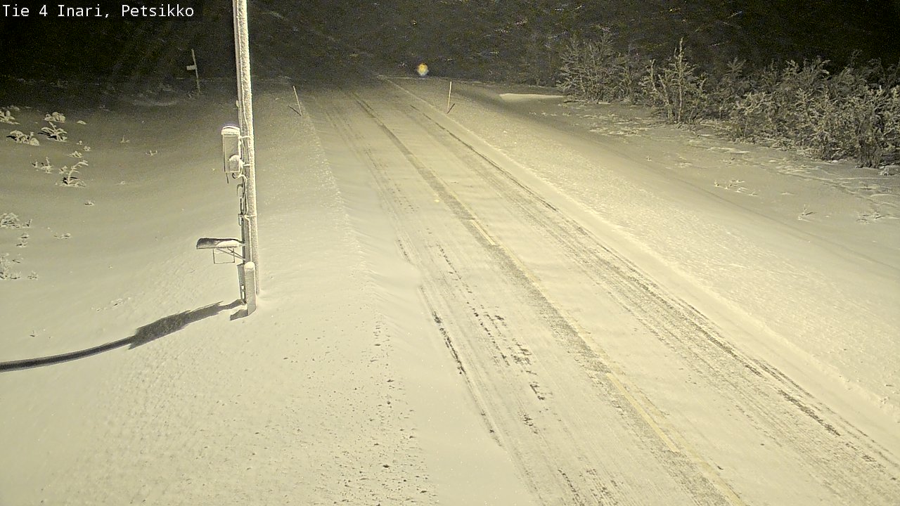 Kelikamerat Kuva Tie 4 Inari, Petsikko, Inari, Lappi