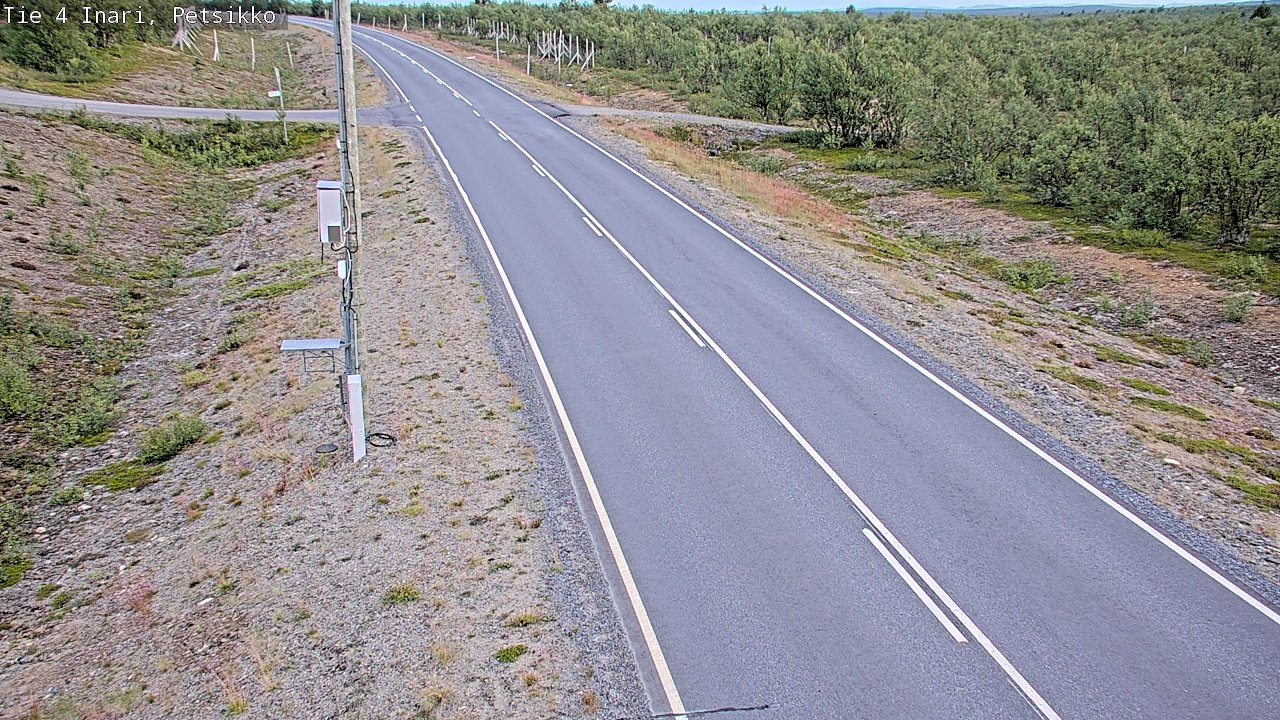 Kelikamerat Kuva Tie 4 Inari, Petsikko, Inari, Lappi