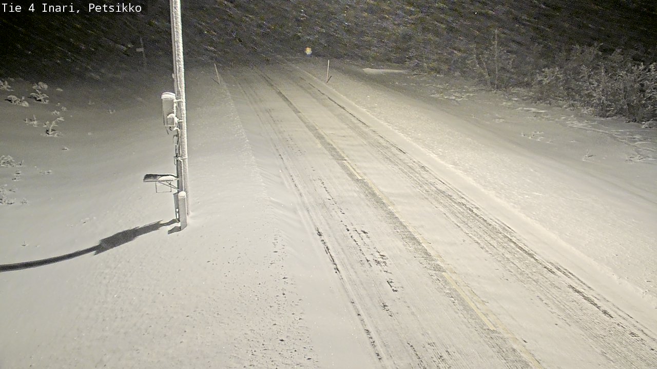 Kelikamerat Kuva Tie 4 Inari, Petsikko, Inari, Lappi