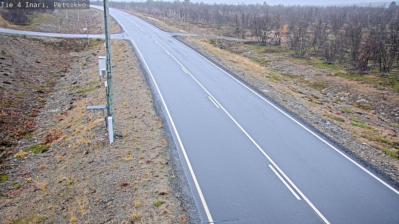 Kelikamerat Kuva Tie 4 Inari, Petsikko, Inari, Lappi