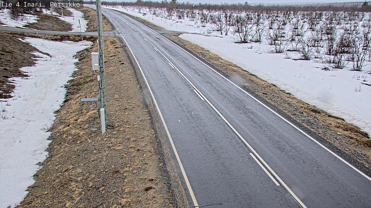 Weather Camera Image Road 4 Inari, Petsikko, Inari, Lappi