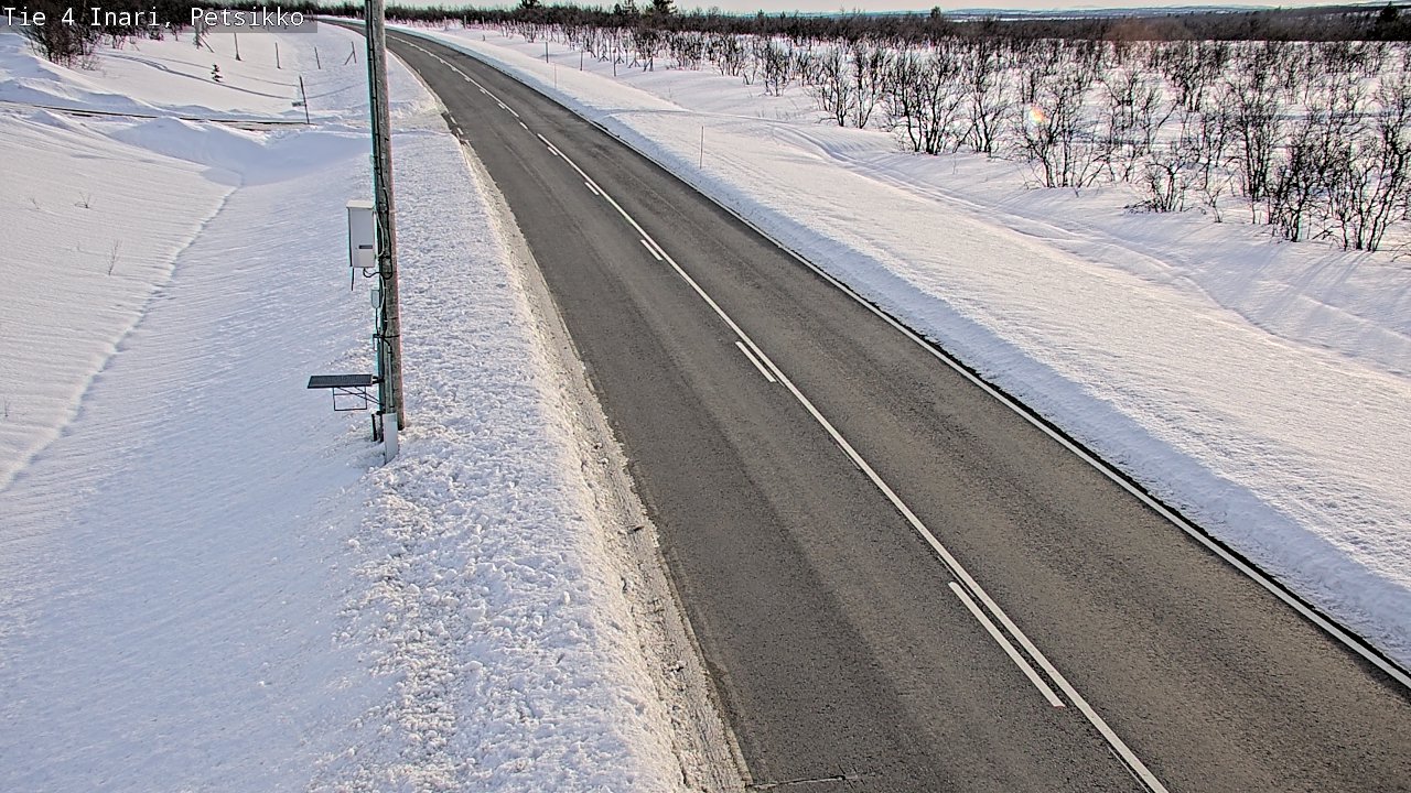 Kelikamerat Kuva Tie 4 Inari, Petsikko, Inari, Lappi