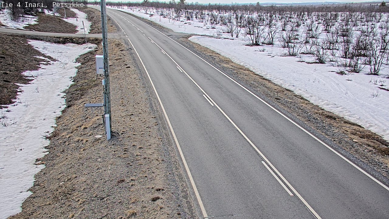 Weather Camera Image Road 4 Inari, Petsikko, Inari, Lappi