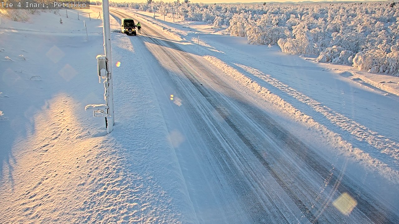 Weather Camera Image Road 4 Inari, Petsikko, Inari, Lappi