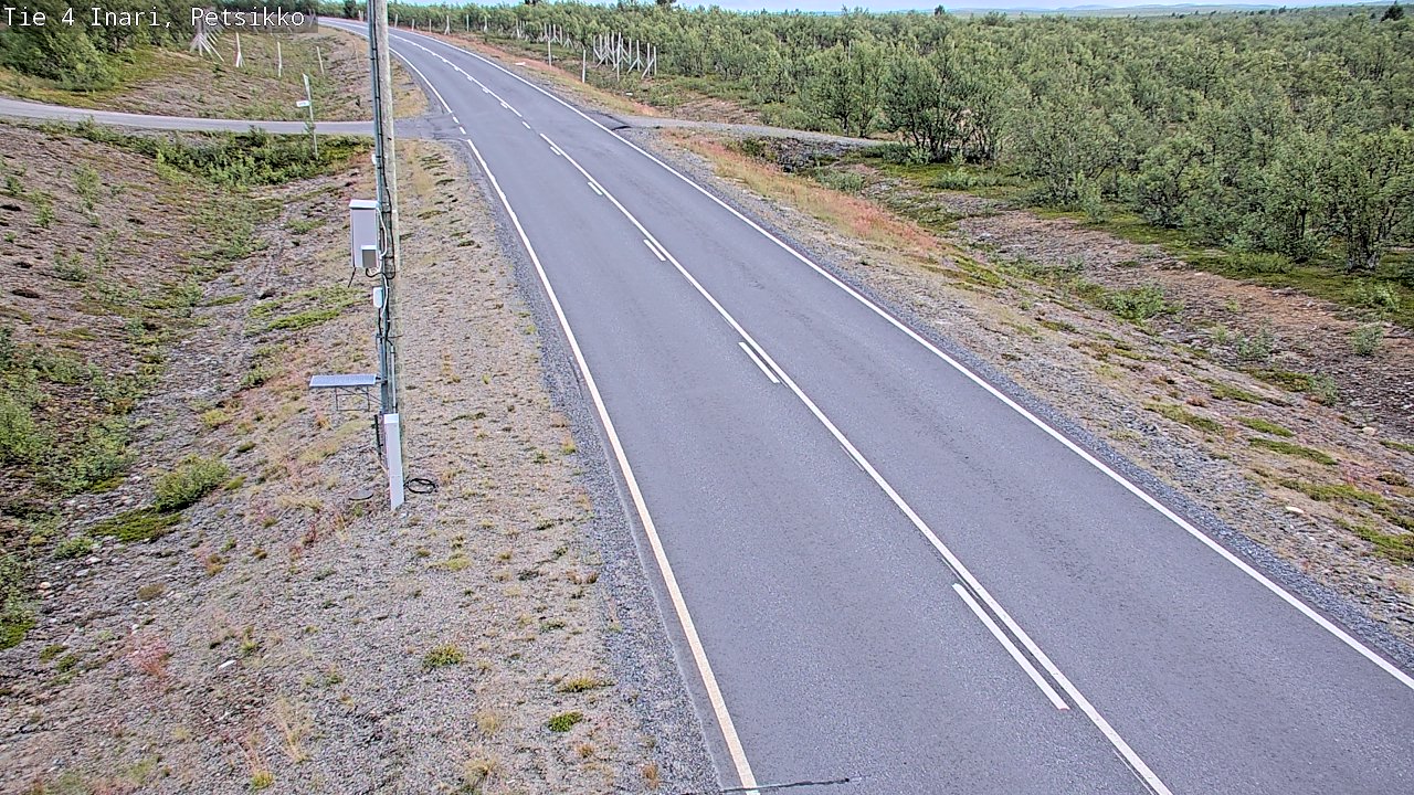 Kelikamerat Kuva Tie 4 Inari, Petsikko, Inari, Lappi