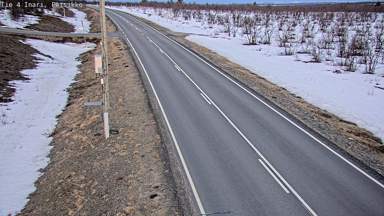 Weather Camera Image Road 4 Inari, Petsikko, Inari, Lappi