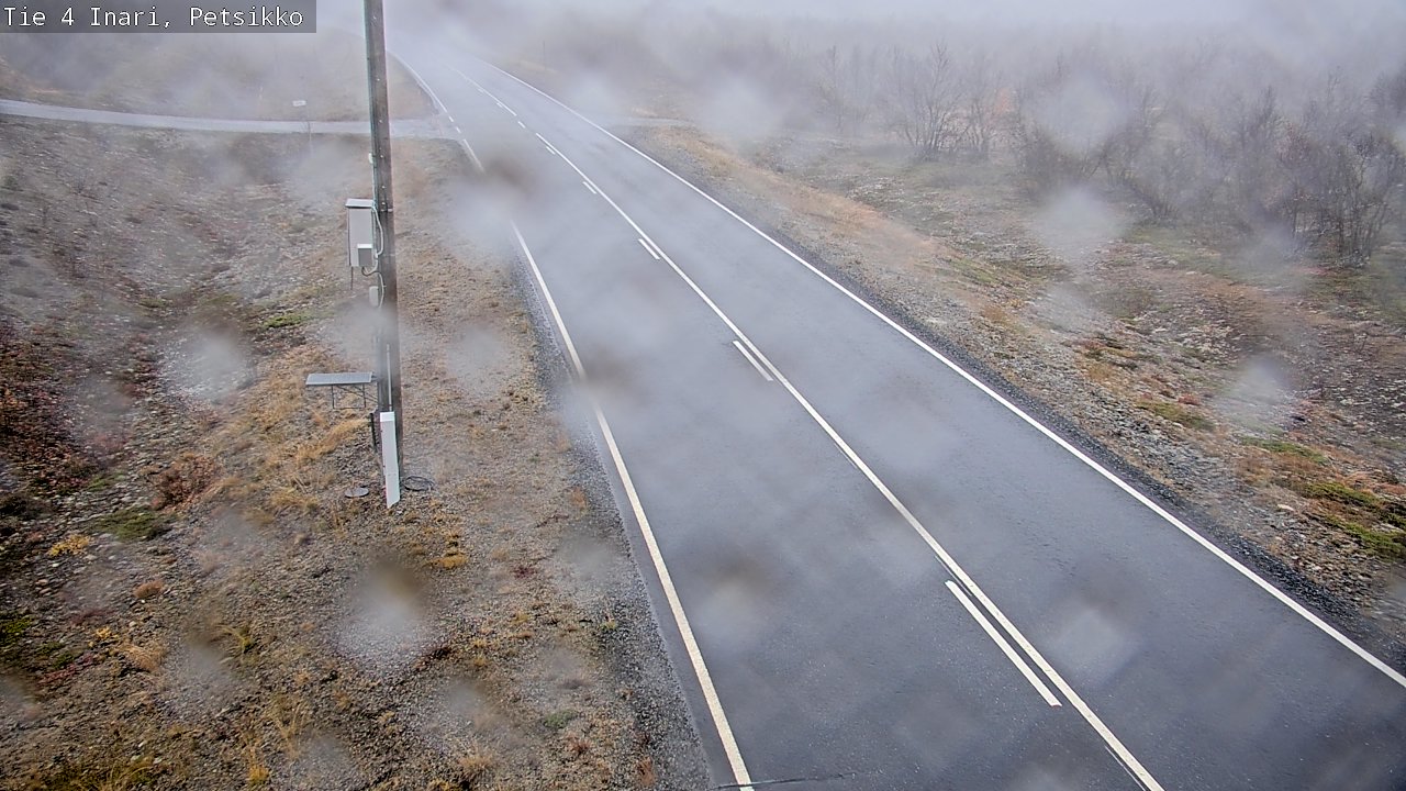 Weather Camera Image Road 4 Inari, Petsikko, Inari, Lappi