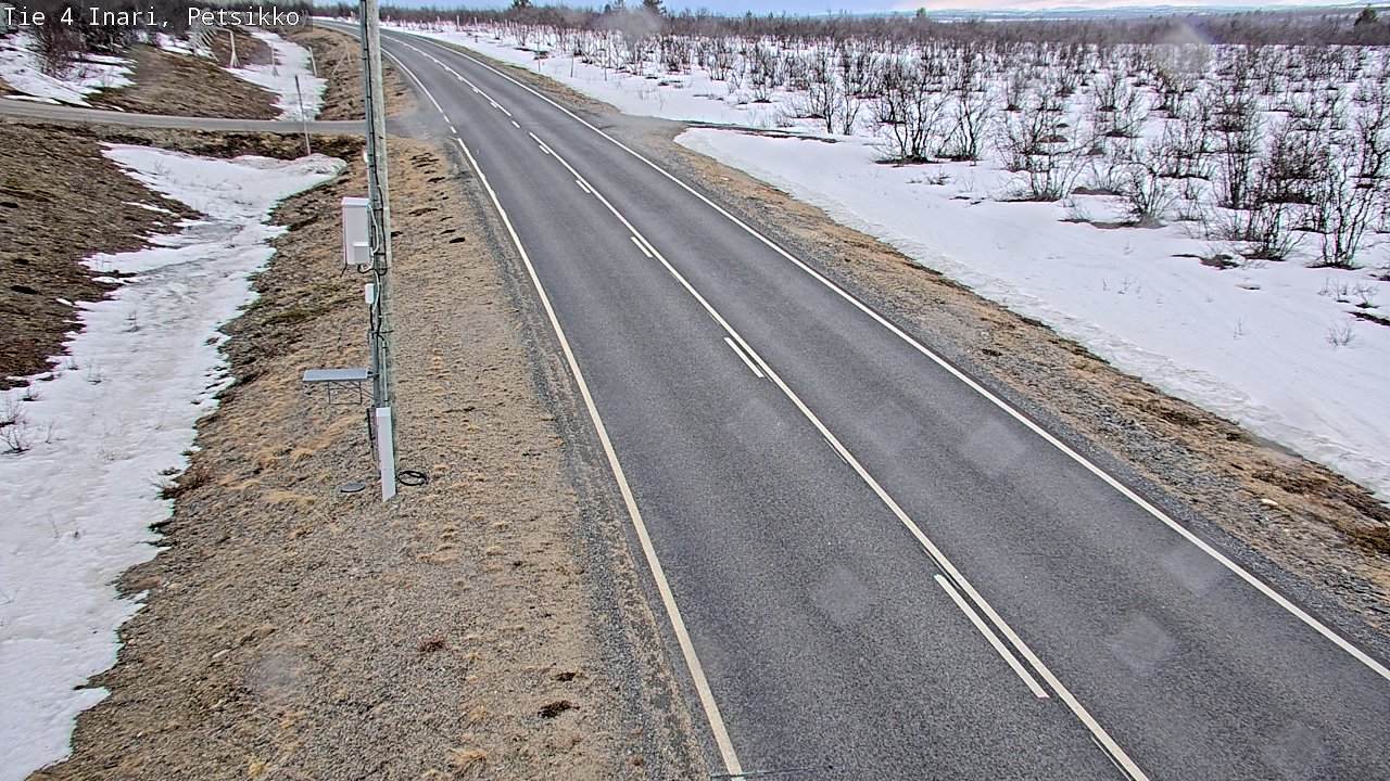 Weather Camera Image Road 4 Inari, Petsikko, Inari, Lappi