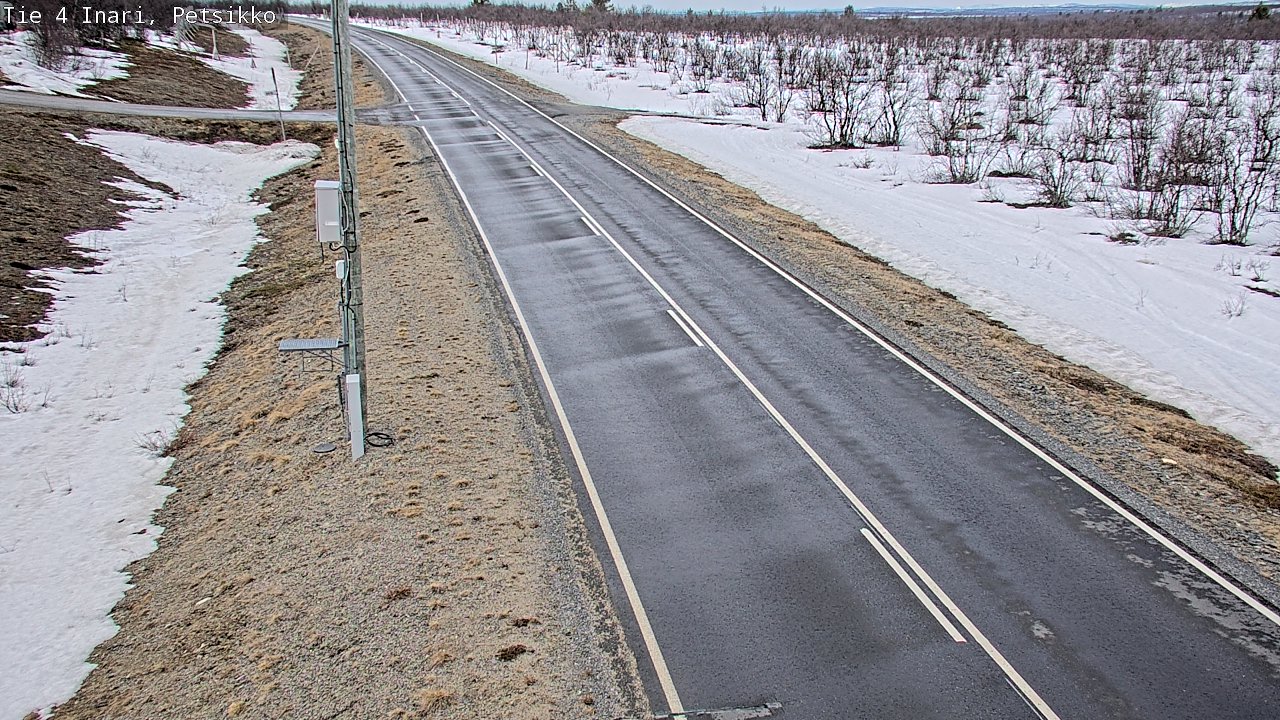 Weather Camera Image Road 4 Inari, Petsikko, Inari, Lappi