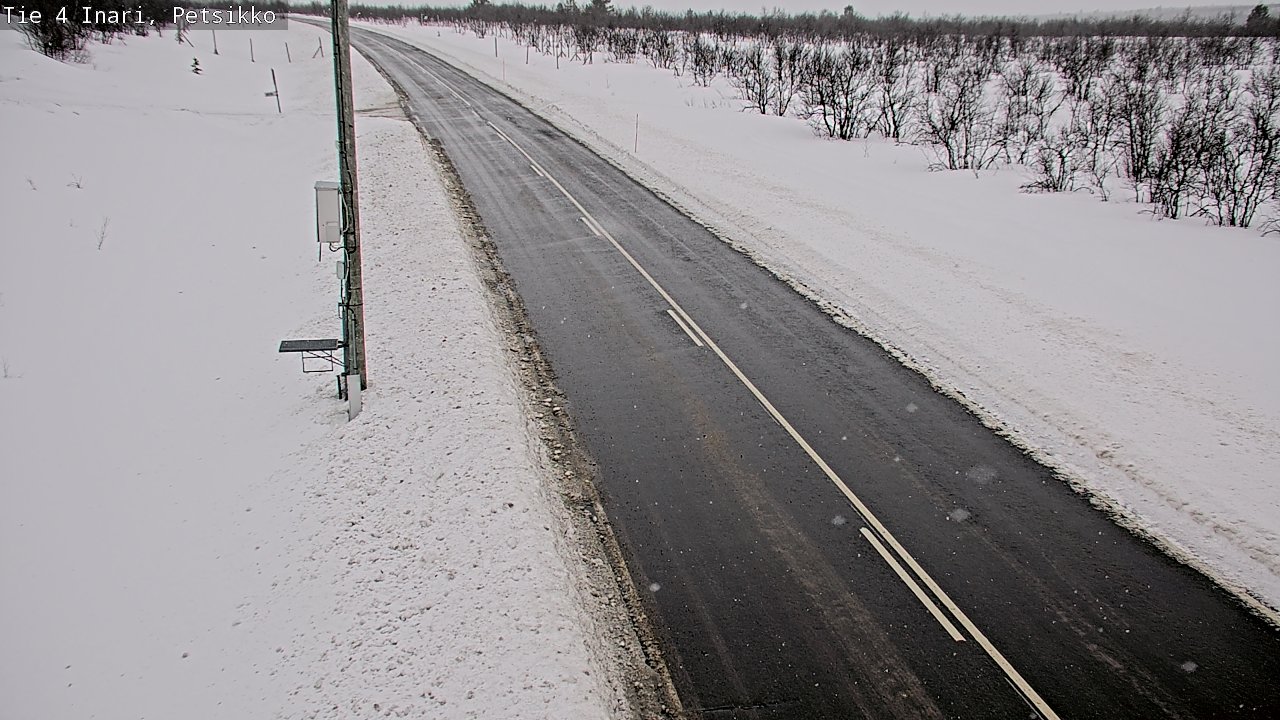 Weather Camera Image Road 4 Inari, Petsikko, Inari, Lappi