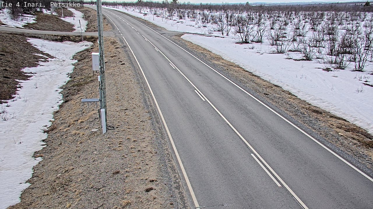 Weather Camera Image Road 4 Inari, Petsikko, Inari, Lappi
