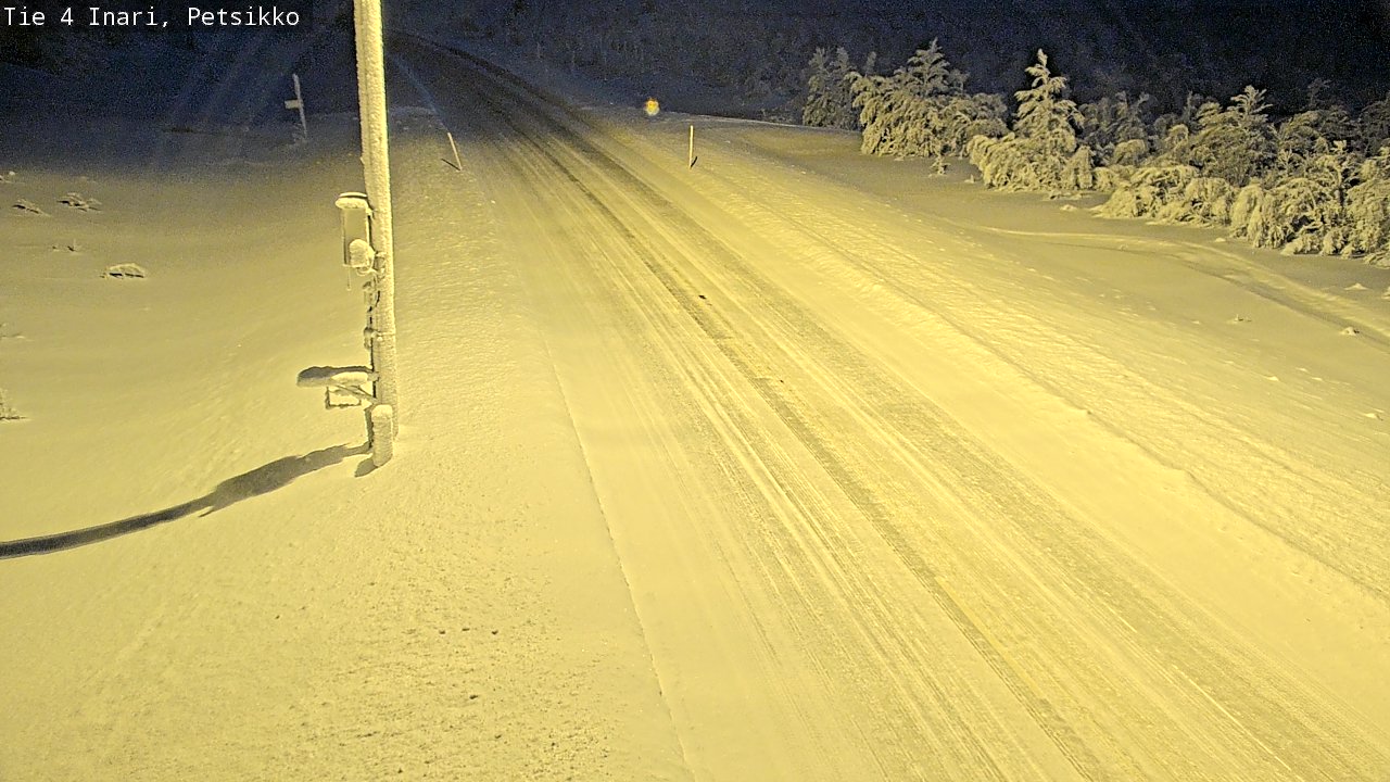 Kelikamerat Kuva Tie 4 Inari, Petsikko, Inari, Lappi