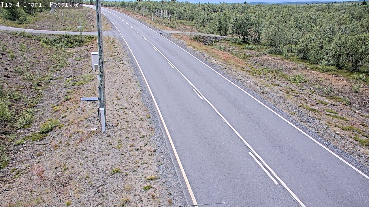 Kelikamerat Kuva Tie 4 Inari, Petsikko, Inari, Lappi