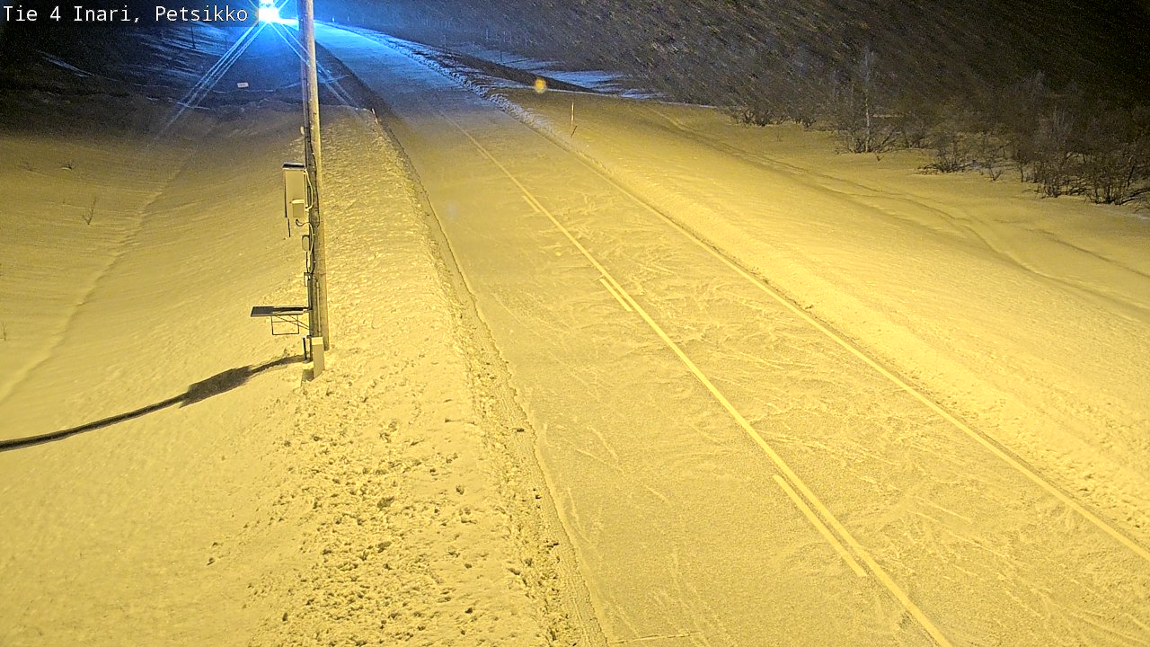 Kelikamerat Kuva Tie 4 Inari, Petsikko, Inari, Lappi