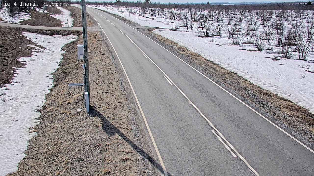Weather Camera Image Road 4 Inari, Petsikko, Inari, Lappi