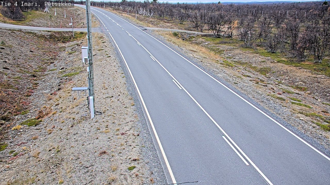 Kelikamerat Kuva Tie 4 Inari, Petsikko, Inari, Lappi