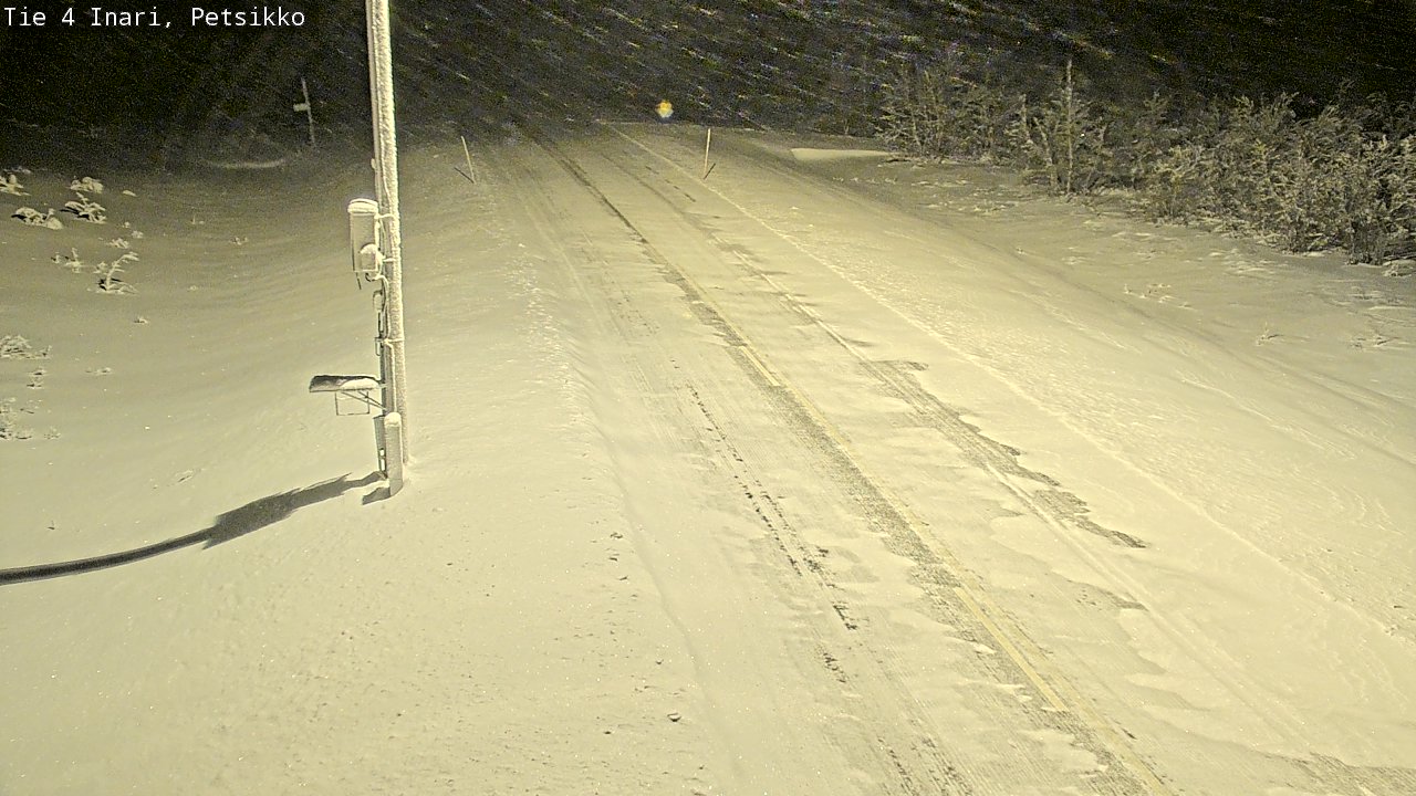 Kelikamerat Kuva Tie 4 Inari, Petsikko, Inari, Lappi