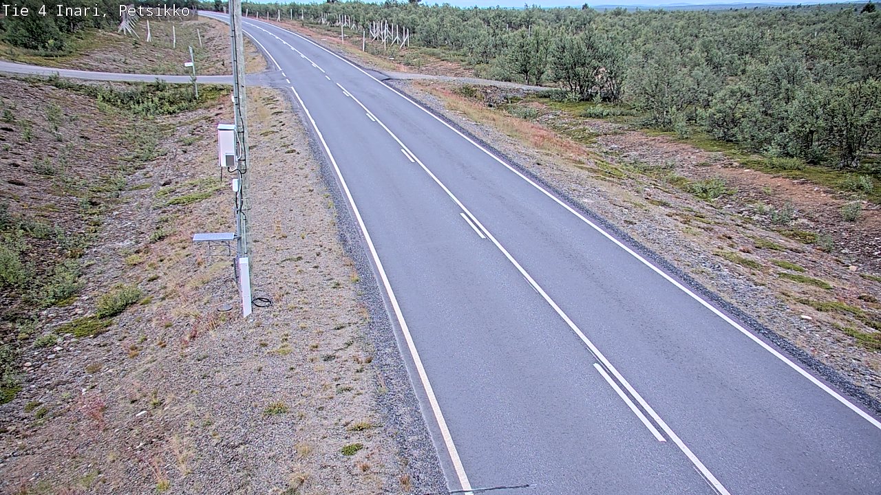 Kelikamerat Kuva Tie 4 Inari, Petsikko, Inari, Lappi