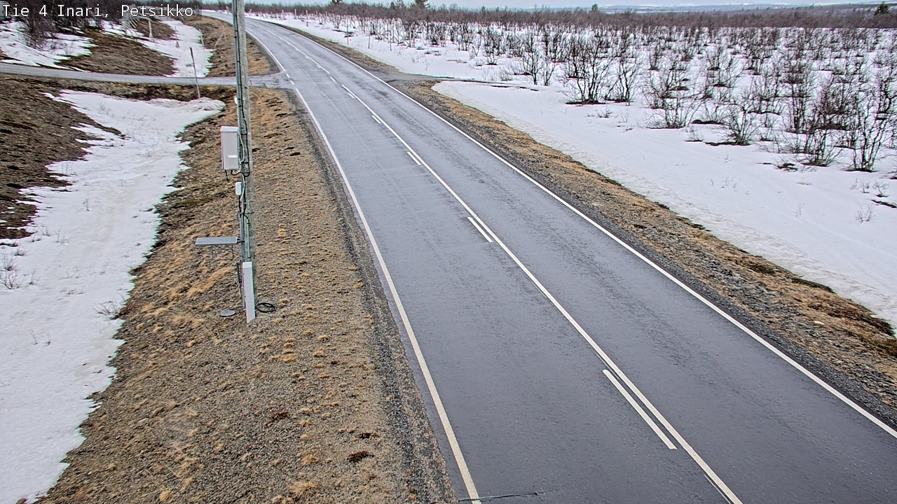 Weather Camera Image Road 4 Inari, Petsikko, Inari, Lappi