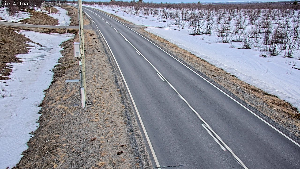 Kelikamerat Kuva Tie 4 Inari, Petsikko, Inari, Lappi