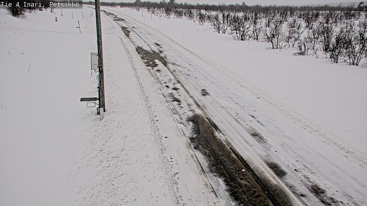 Weather Camera Image Road 4 Inari, Petsikko, Inari, Lappi