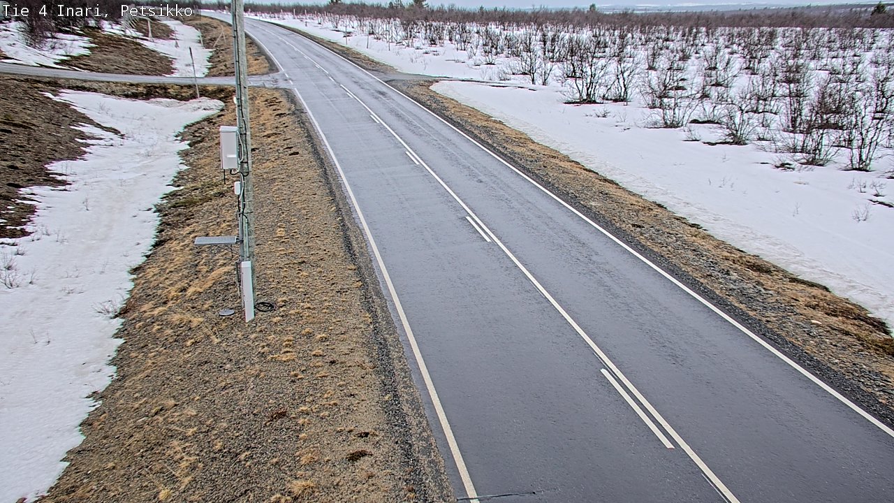 Weather Camera Image Road 4 Inari, Petsikko, Inari, Lappi