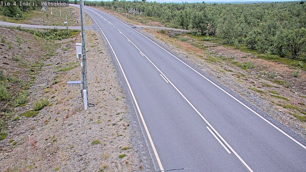 Kelikamerat Kuva Tie 4 Inari, Petsikko, Inari, Lappi