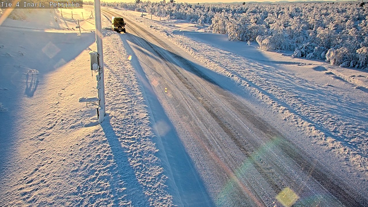 Weather Camera Image Road 4 Inari, Petsikko, Inari, Lappi