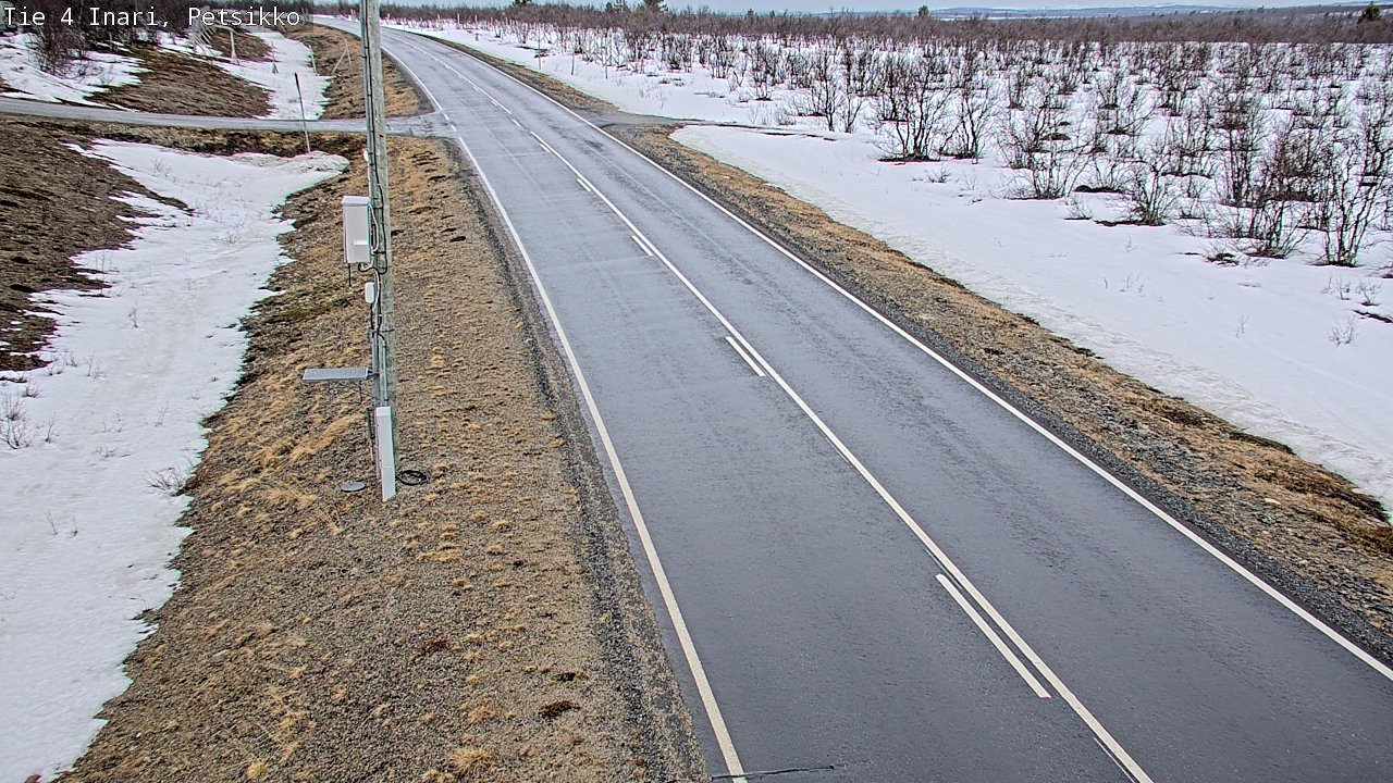 Weather Camera Image Road 4 Inari, Petsikko, Inari, Lappi