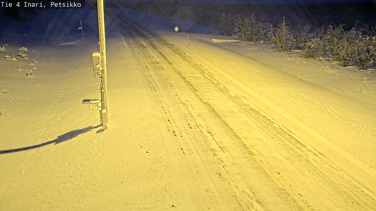 Kelikamerat Kuva Tie 4 Inari, Petsikko, Inari, Lappi