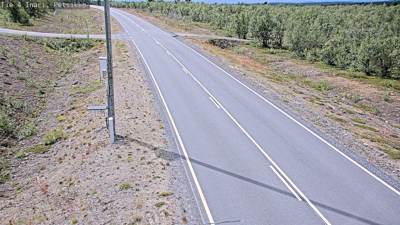 Kelikamerat Kuva Tie 4 Inari, Petsikko, Inari, Lappi