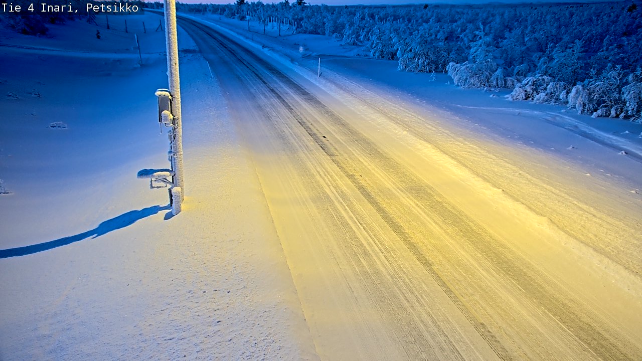 Kelikamerat Kuva Tie 4 Inari, Petsikko, Inari, Lappi