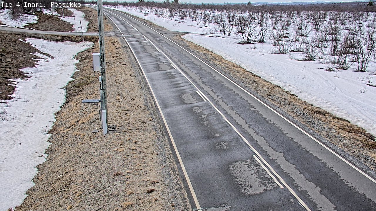 Weather Camera Image Road 4 Inari, Petsikko, Inari, Lappi