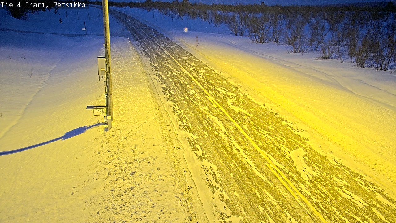 Kelikamerat Kuva Tie 4 Inari, Petsikko, Inari, Lappi