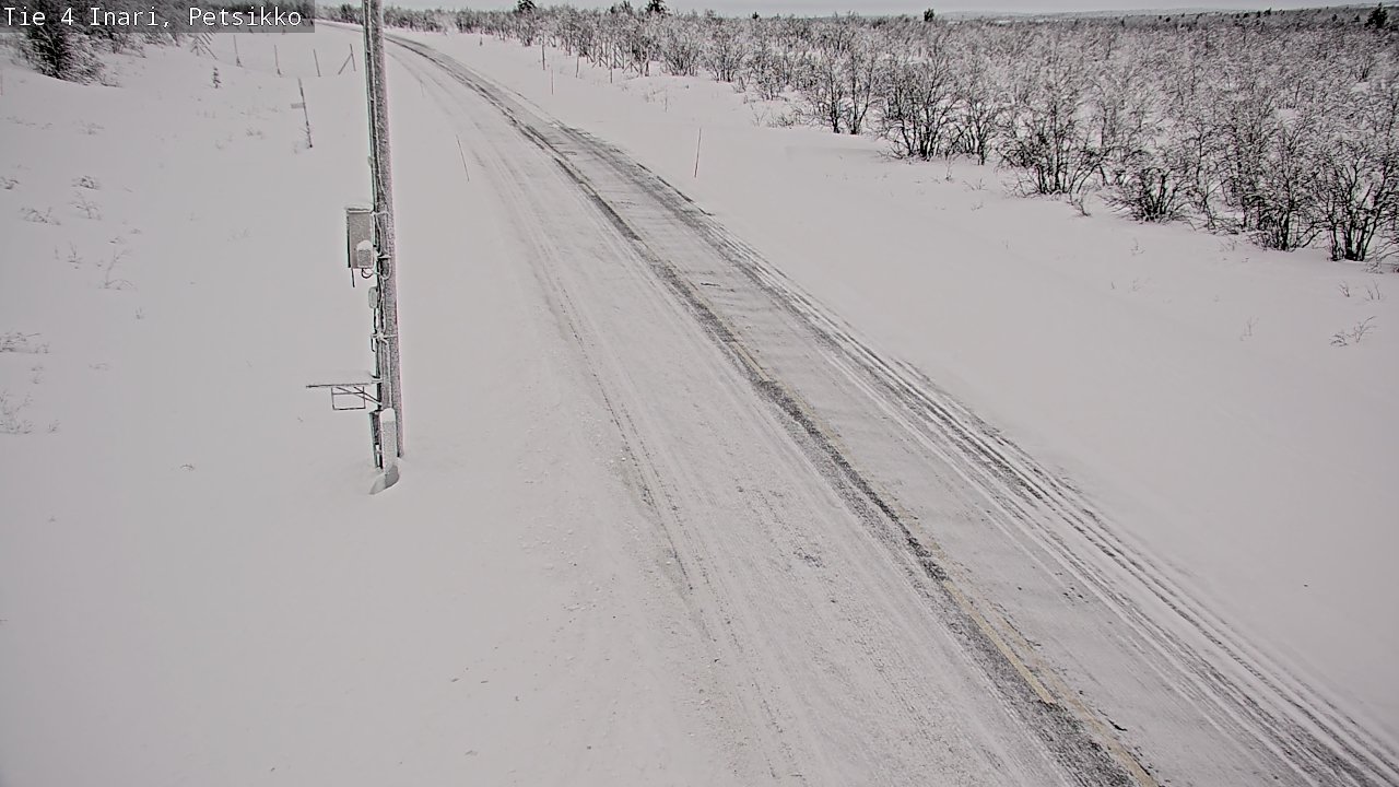 Kelikamerat Kuva Tie 4 Inari, Petsikko, Inari, Lappi