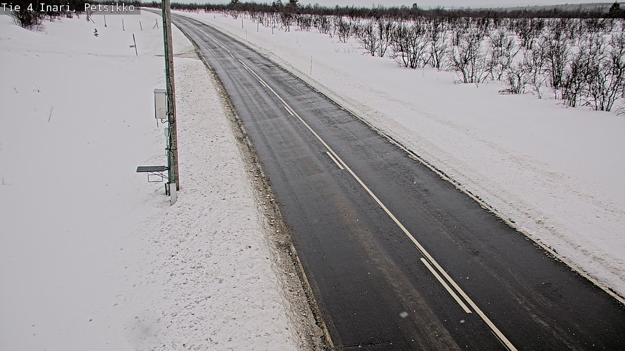 Weather Camera Image Road 4 Inari, Petsikko, Inari, Lappi