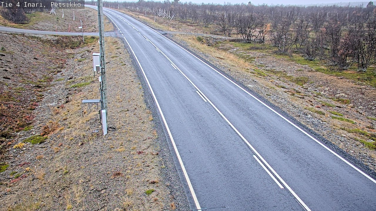 Kelikamerat Kuva Tie 4 Inari, Petsikko, Inari, Lappi